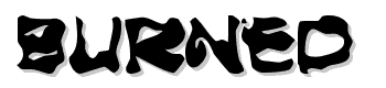 Burned-Rubber-Black font